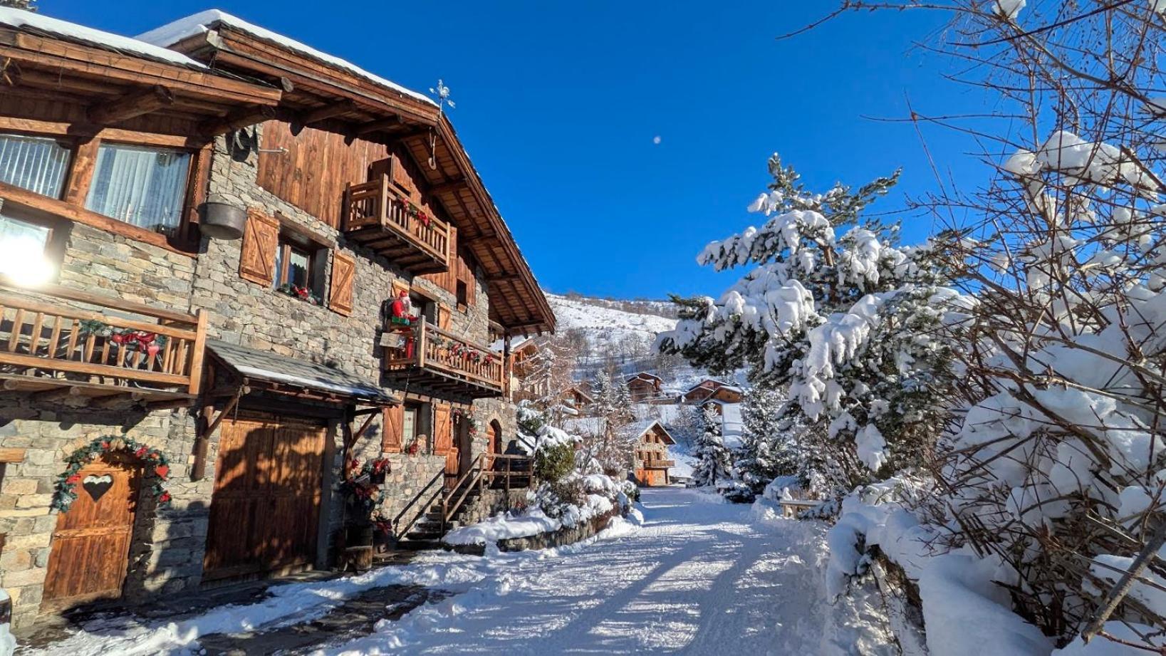 Gite 4P A 3 Vallees Saint Martin Apartment Luaran gambar