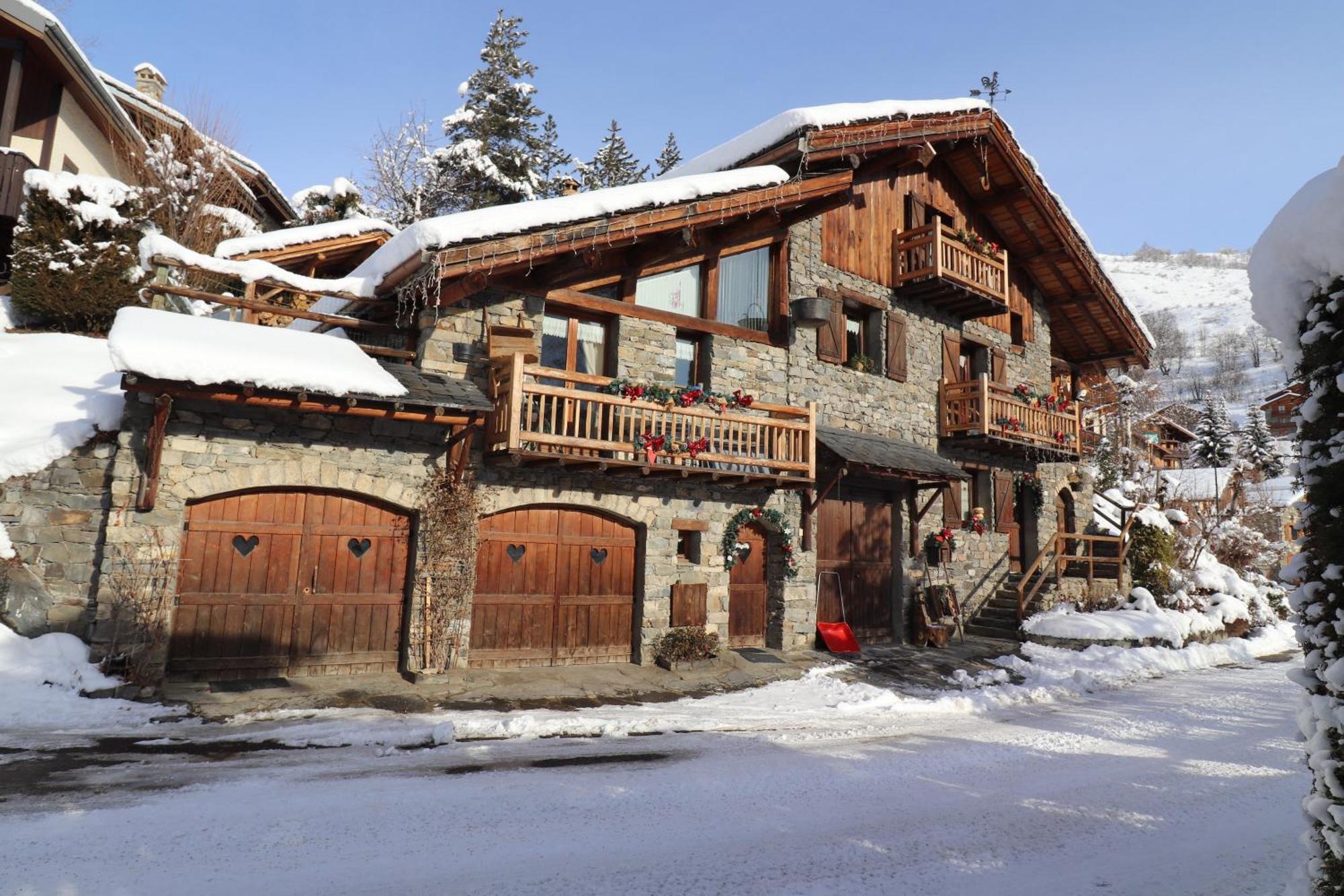 Gite 4P A 3 Vallees Saint Martin Apartment Luaran gambar